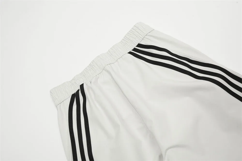 Around Three Bars Patchwork Casual Pants Men