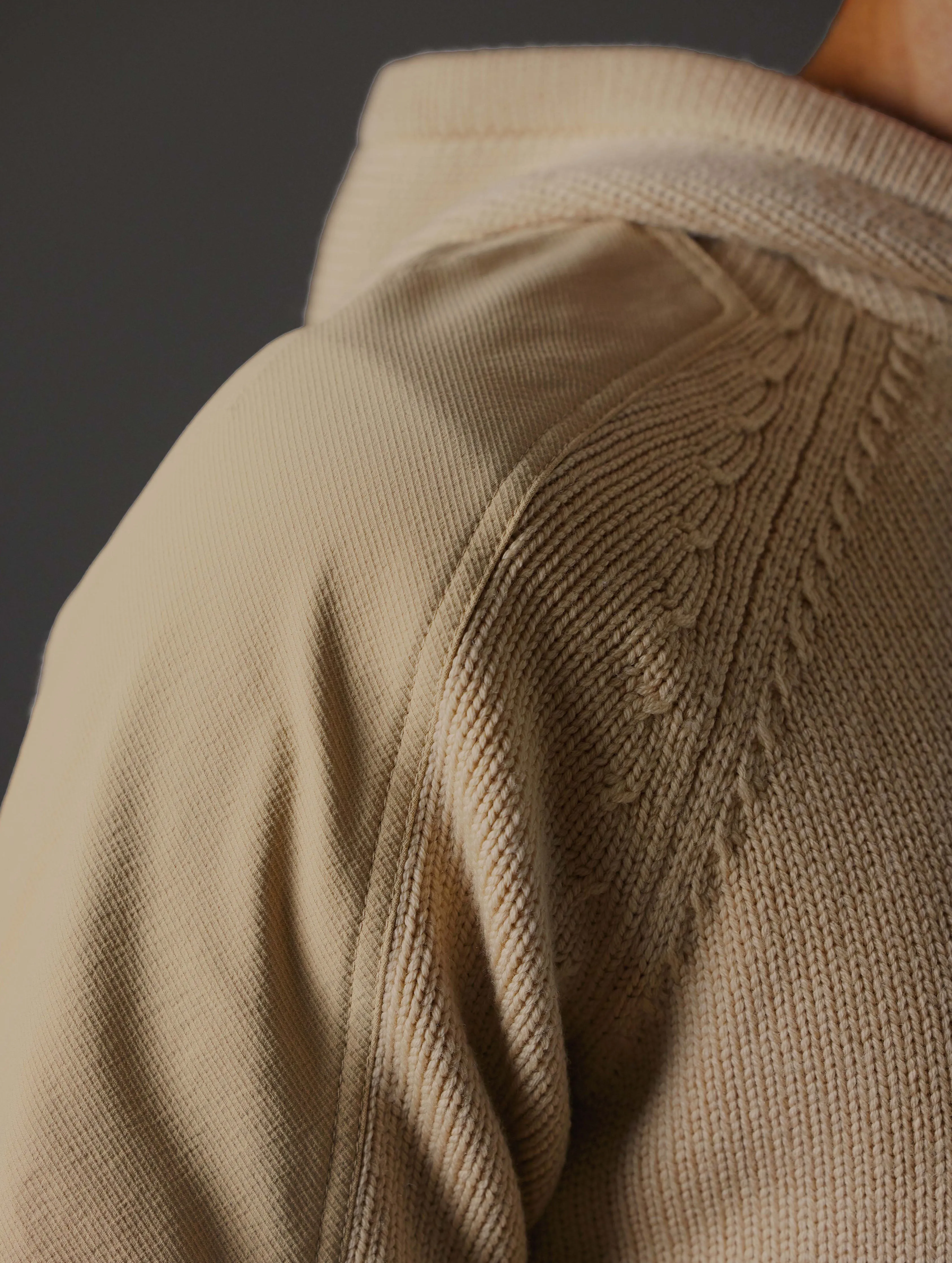 Benson Hooded Sweater - Oatmeal