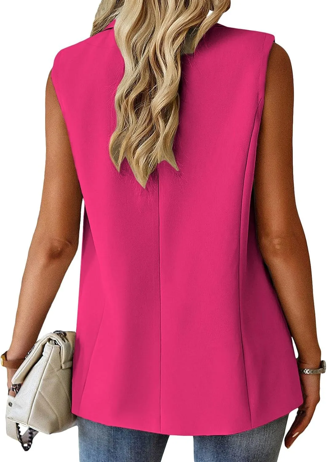 Blazers for Women Business Casual Office Work Suit Jackets Open Front V Neck Blazers One Button Lightweight Jackets