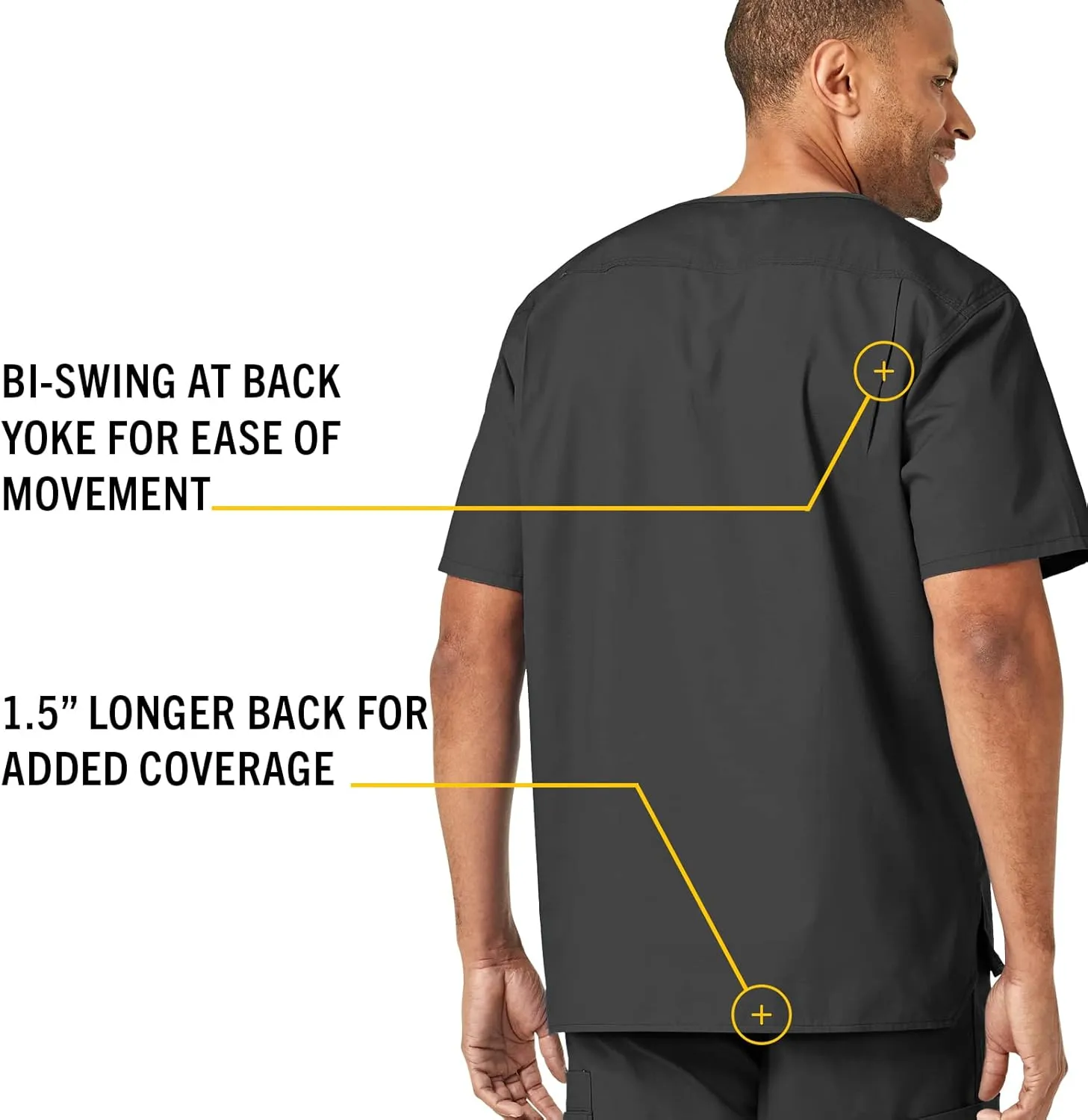 Carhartt Men's Ripstop Men's Utility Scrub Top