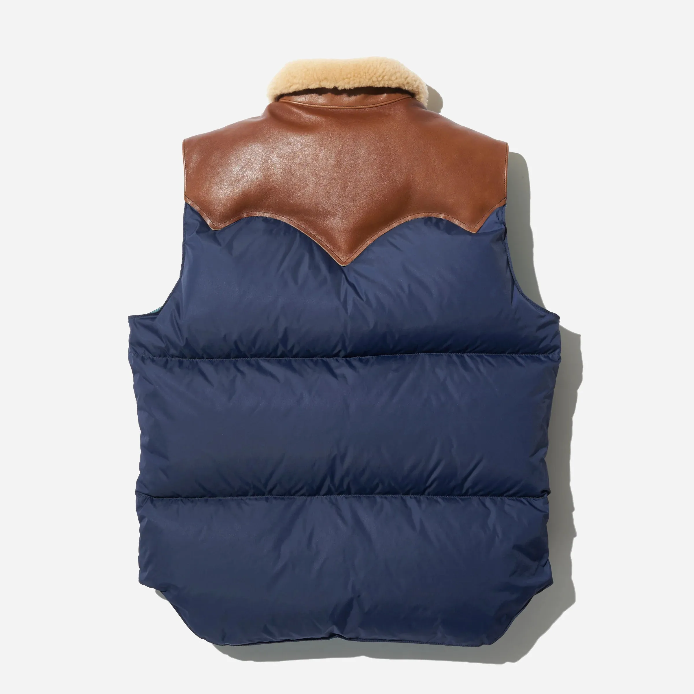 CHRISTY DOWN VEST - NAVY