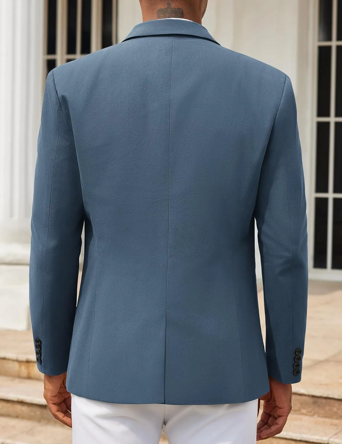 COOFANDY Men's Casual Blazers Sport Coats Slim Fit Cotton Sport Jackets 1 Button Lightweight Suit Jackets