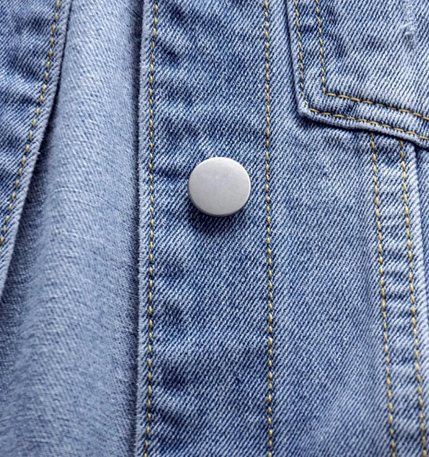 Cyparel Women Basic Denim Jacket Button Down Long Sleeve Distressed Ripped Boyfriend Jean Jacket