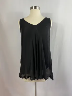 Dance in Paris Tank Lace Trim