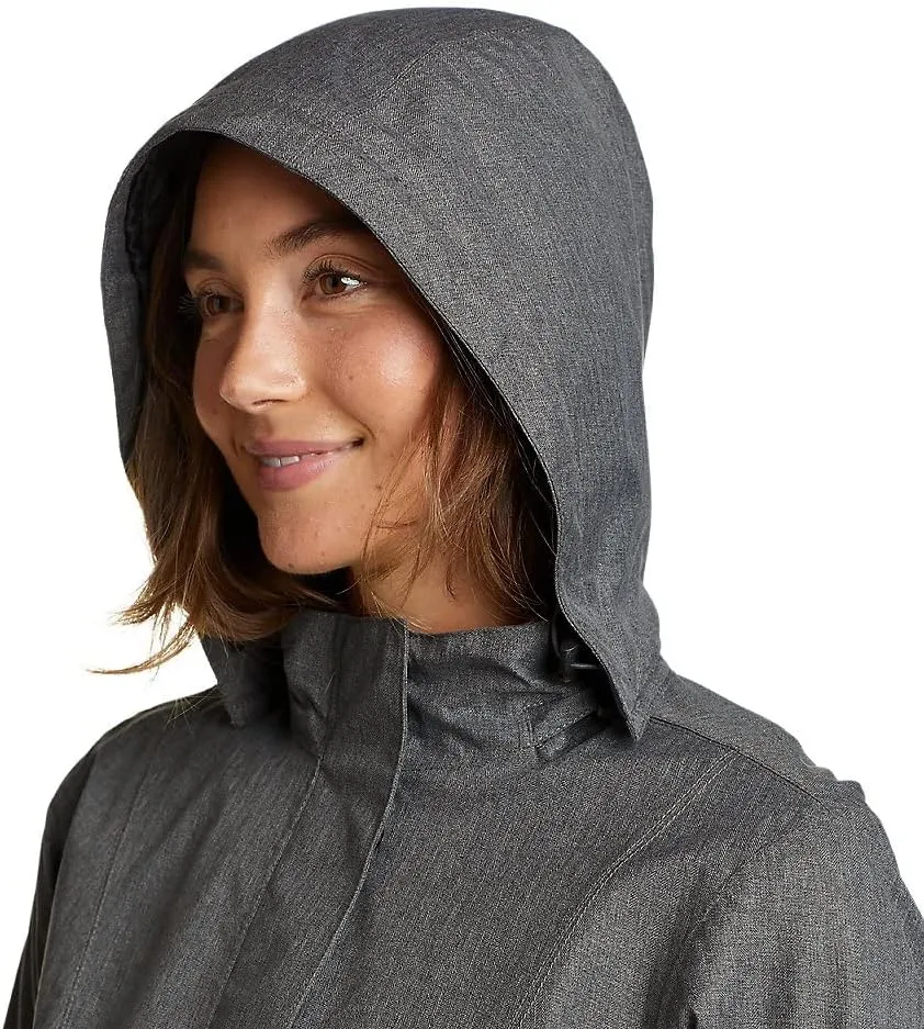 Eddie Bauer Women's Girl on the Go Waterproof Trench Coat