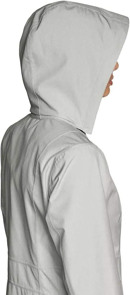 Eddie Bauer Women's Girl on the Go Waterproof Trench Coat