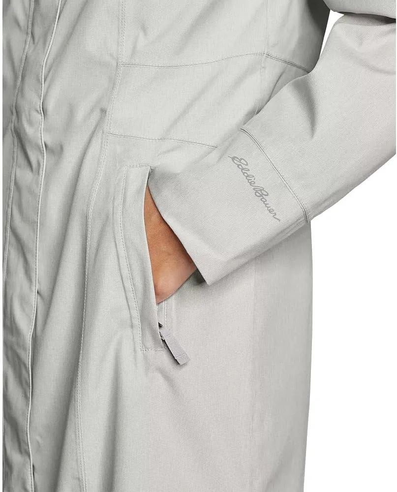 Eddie Bauer Women's Girl on the Go Waterproof Trench Coat