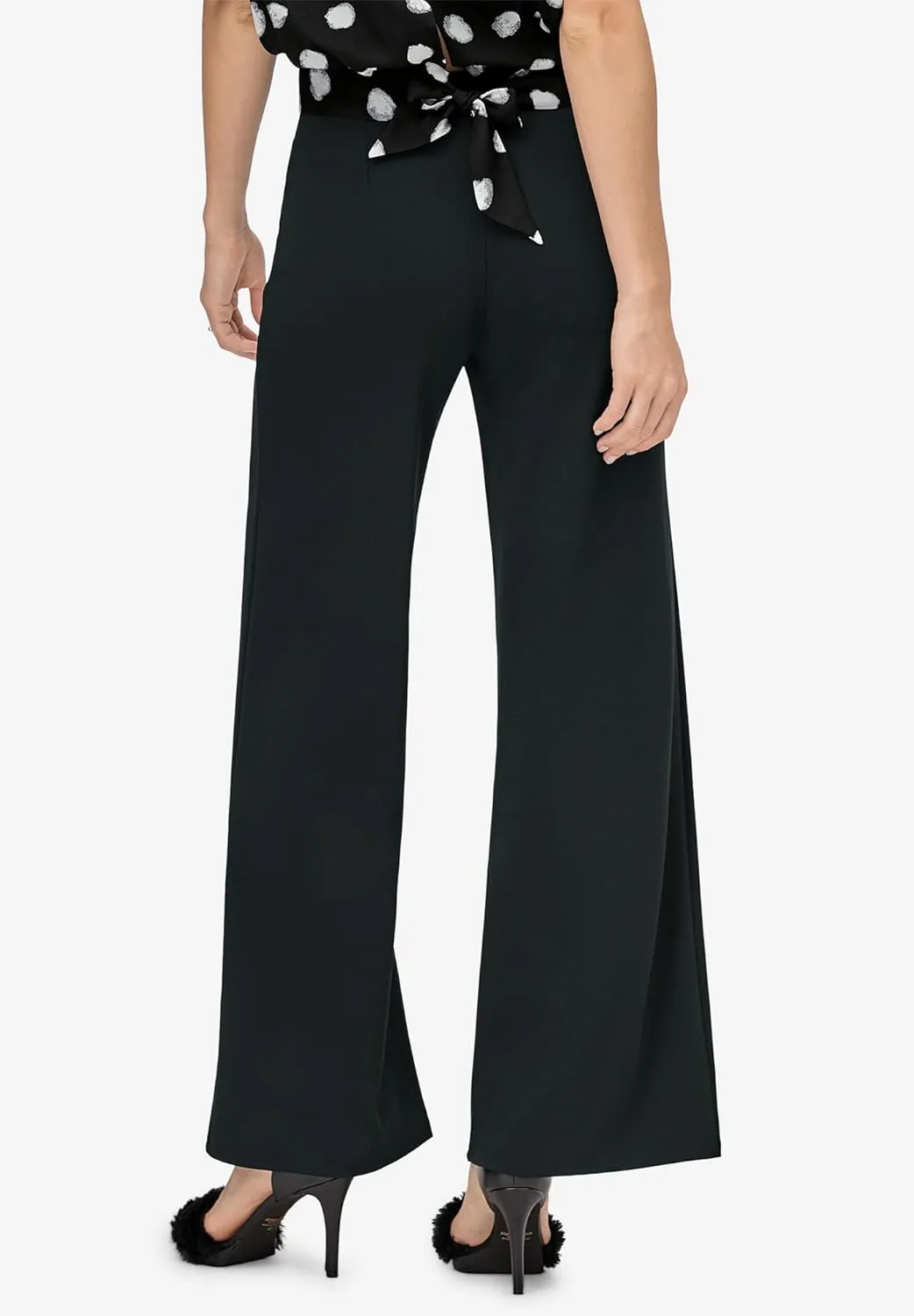 ellos Plus Size Wide Leg Soft Pants
