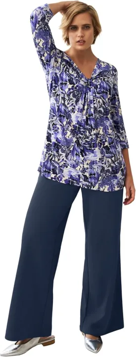 ellos Plus Size Wide Leg Soft Pants