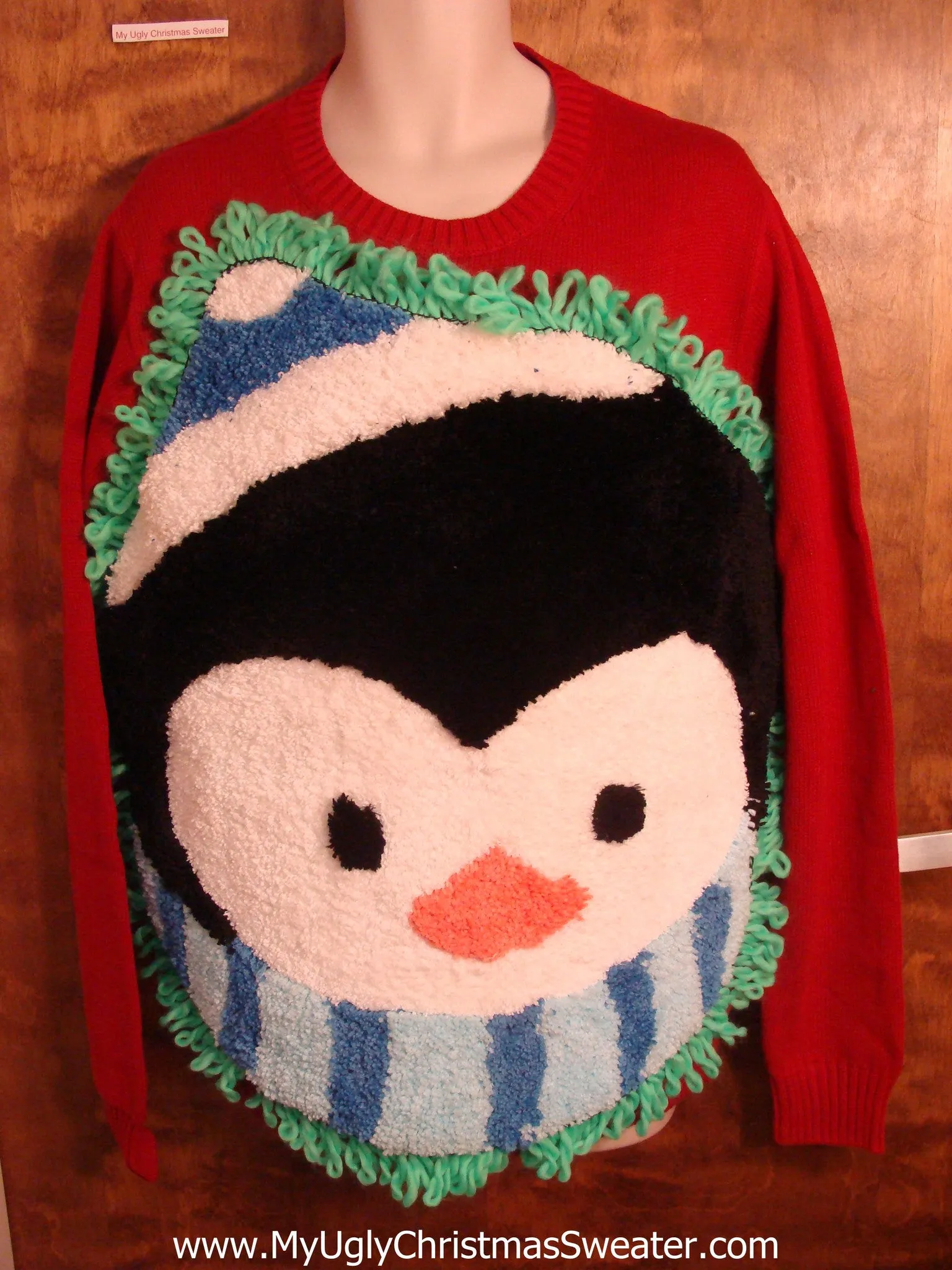 Fluffy Penguin Best Ugly Christmas Sweater