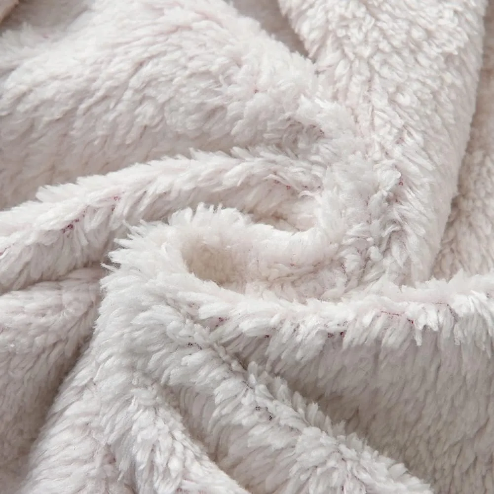 Hotmiss Toddler Baby Boys Girls Fleece Lined Denim Jacket Thicken Kids Fleece Jean Jacket Coat Winter Outwear