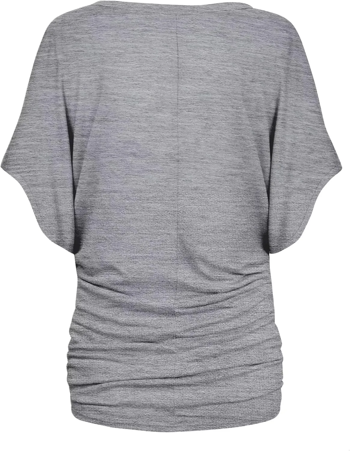 Hybrid & Company Womens Super Comfy Boat Neck Dolman Top Shirt