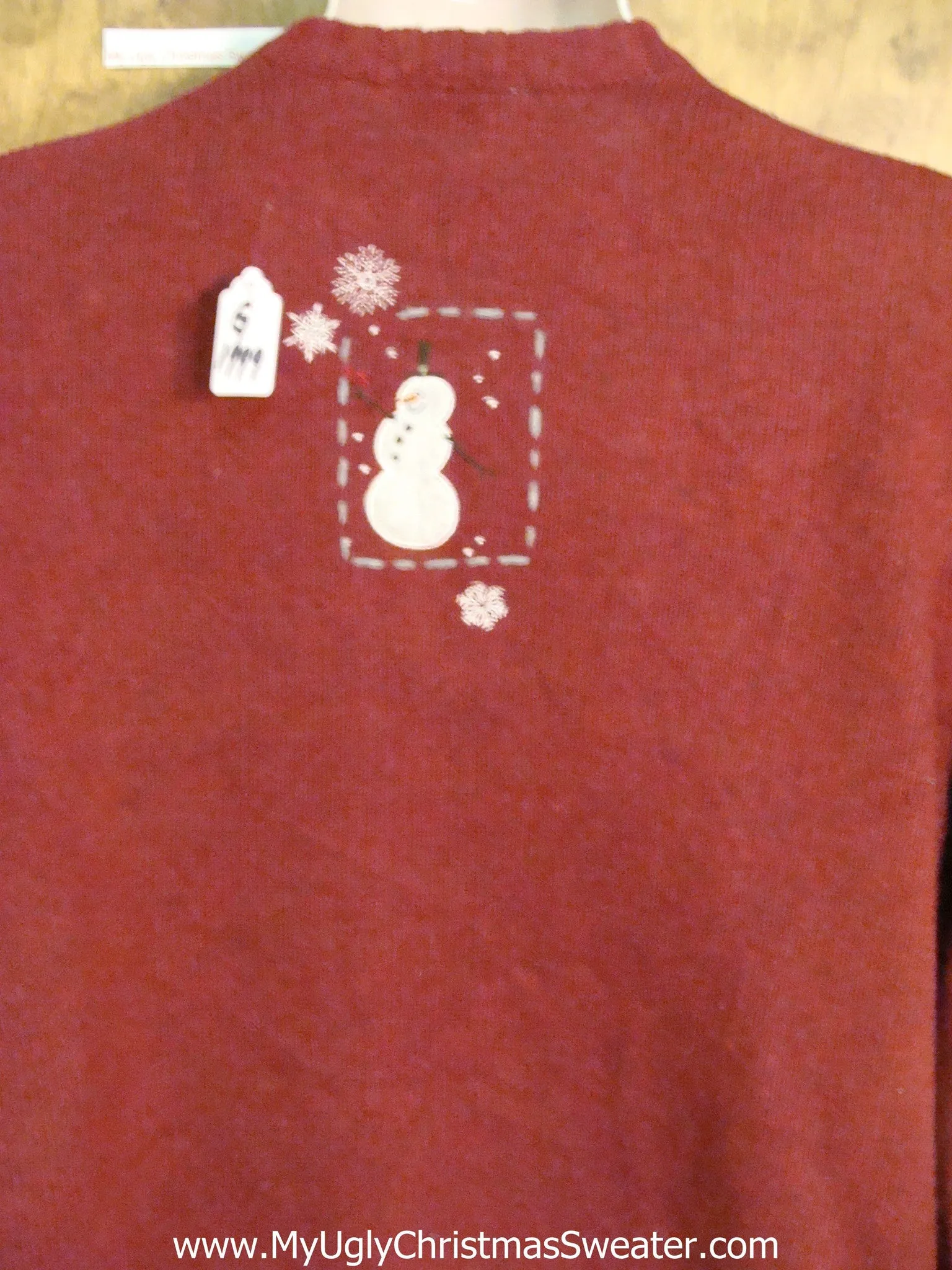 Patchwork Party Light Up Ugly Christmas Jumper