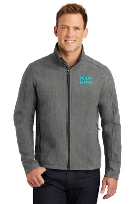 Port Authority Core Soft Shell Customized Jackets, Pearl Grey Heather