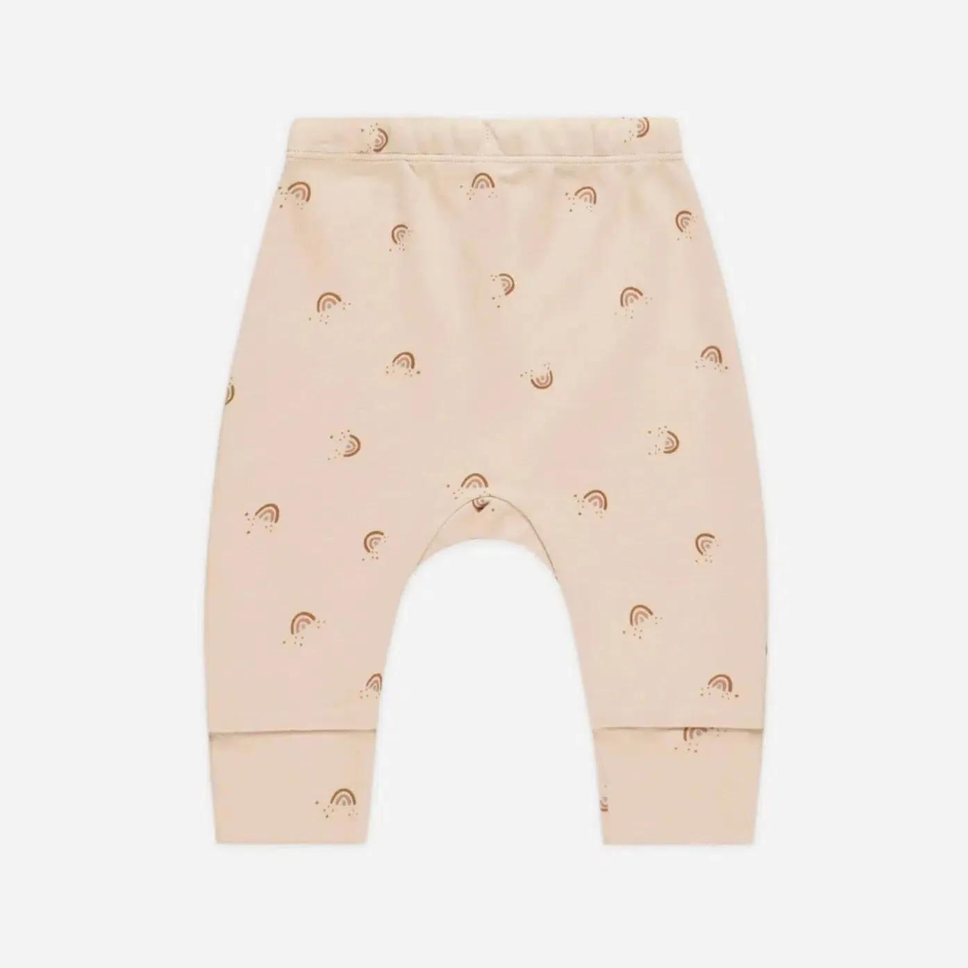 Quincy Mae - Organic Drawstring Pant - Rainbows