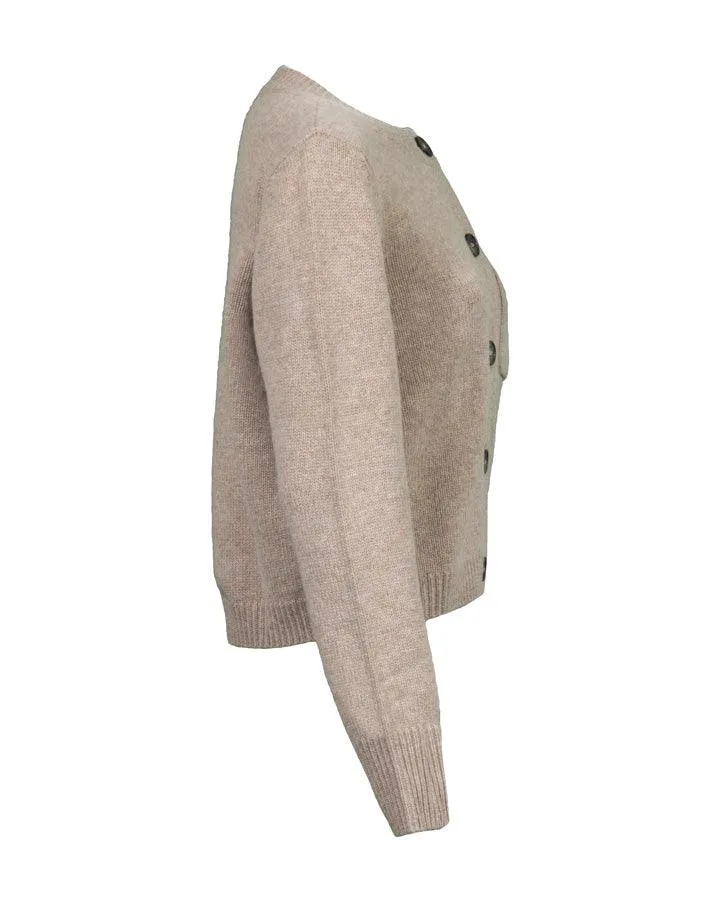 Repeat Crop Cashmere Cardigan