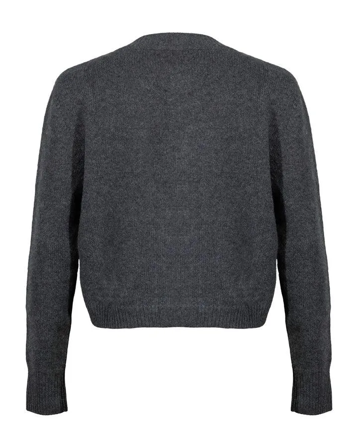 Repeat Crop Cashmere Cardigan