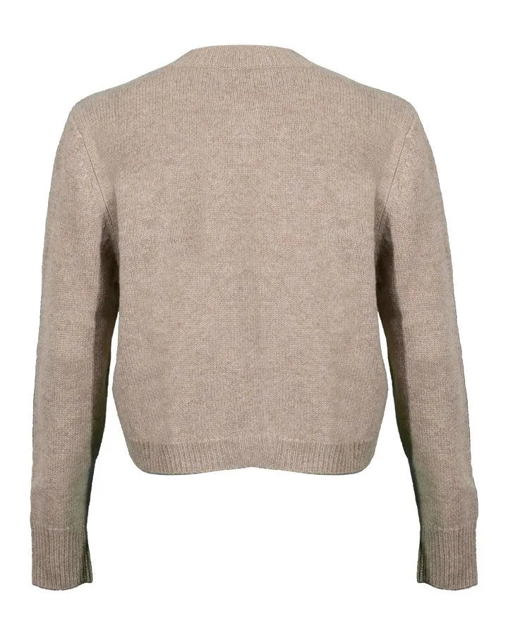 Repeat Crop Cashmere Cardigan