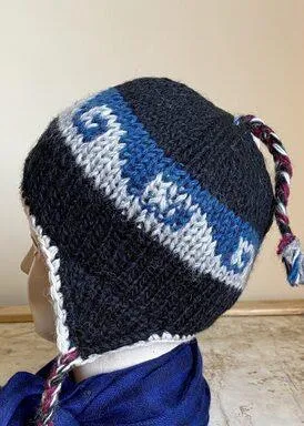 Yak Wool Cap | Handwoven | Fleece inside