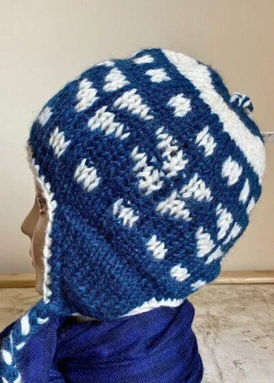 Yak Wool Cap | Handwoven | Fleece inside