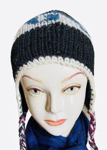 Yak Wool Cap | Handwoven | Fleece inside